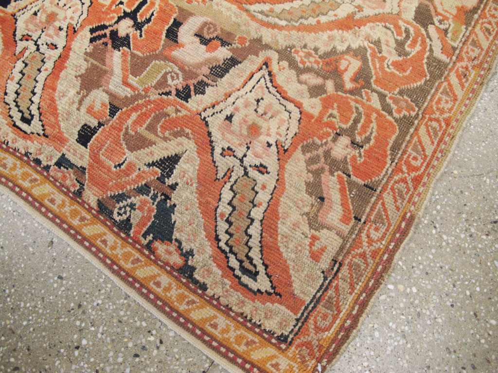 Antique Caucasian Karabagh Rug, No.12474 - Gsblank