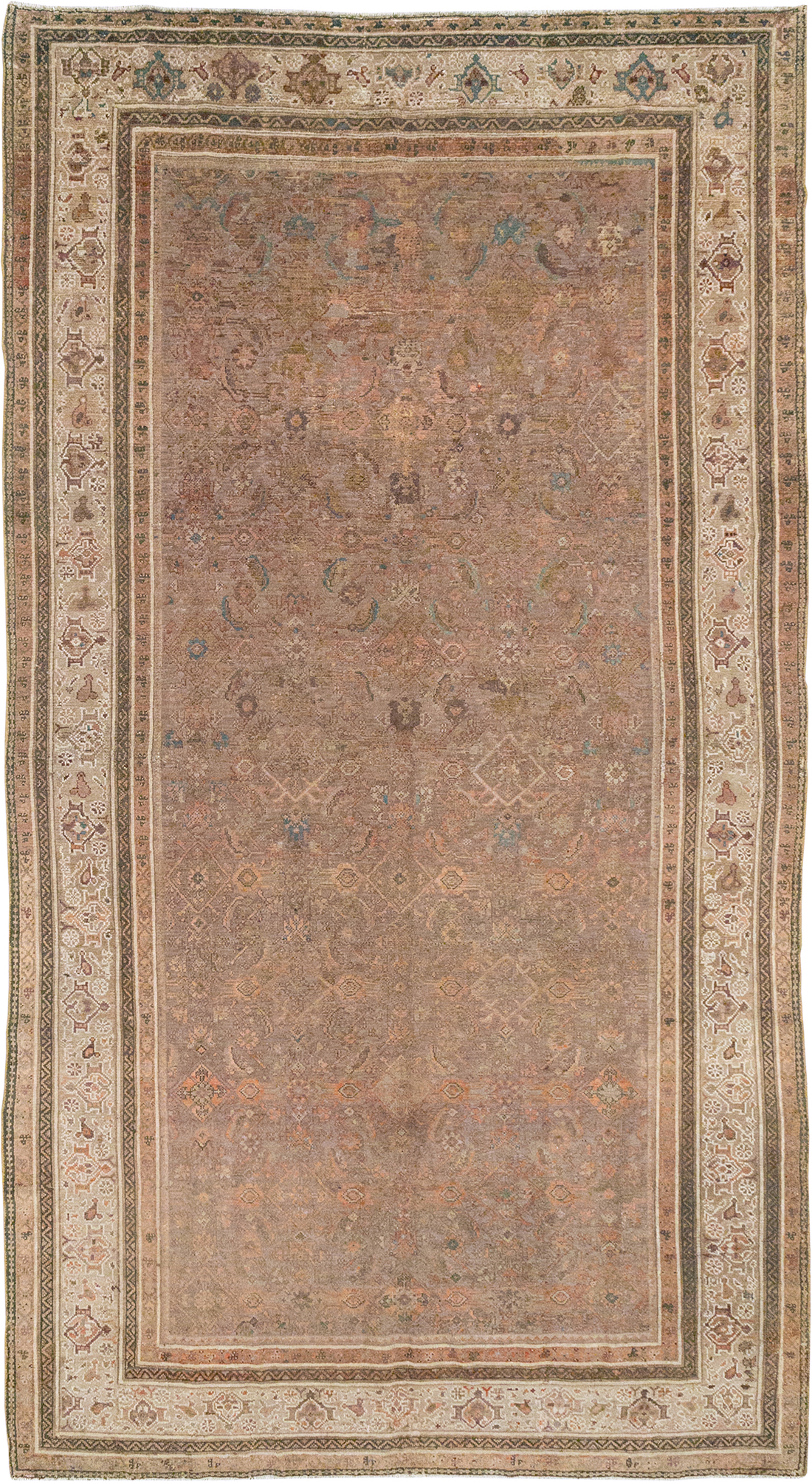 Antique Persian Malayer Gallery Carpet, No.12531 - Gsblank