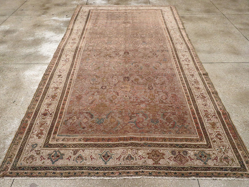 Antique Persian Malayer Gallery Carpet, No.12531 - Gsblank