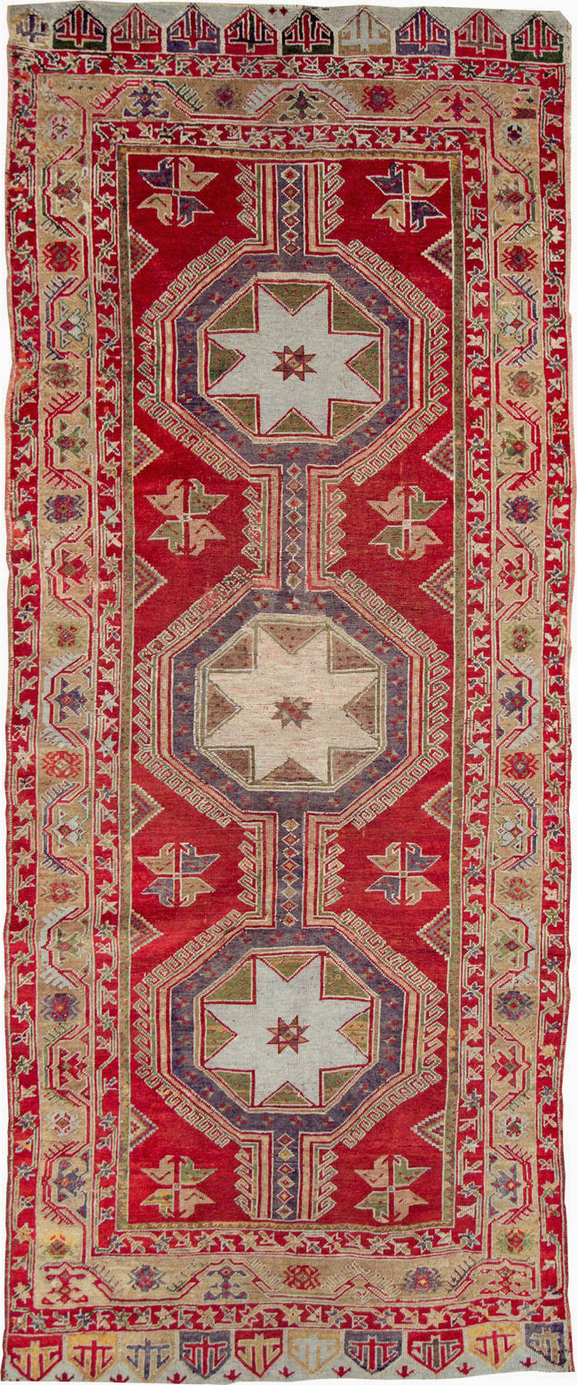 Antique Turkish Anatolian Rug, No.12533 - Gsblank