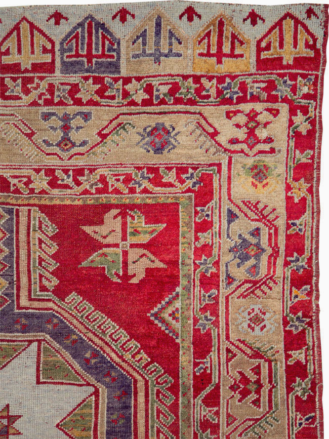 Antique Turkish Anatolian Rug, No.12533 - Gsblank