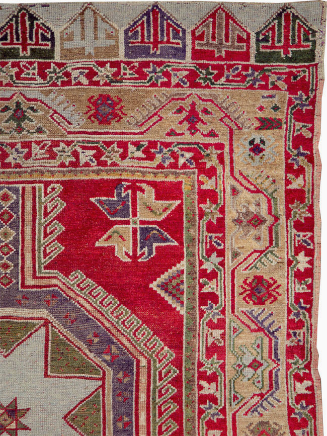 Antique Turkish Anatolian Rug, No.12533 - Gsblank
