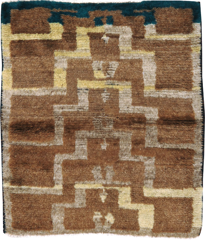 Vintage Turkish Tulu Rug, No.12541 - Gsblank