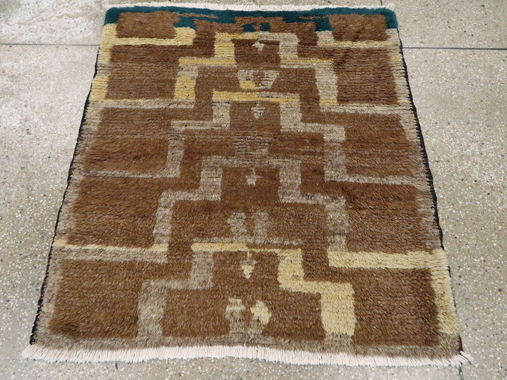 Vintage Turkish Tulu Rug, No.12541 - Gsblank