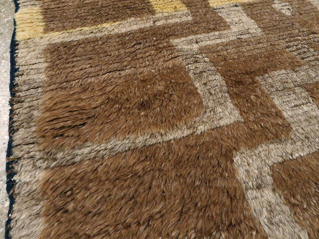 Vintage Turkish Tulu Rug, No.12541 - Gsblank