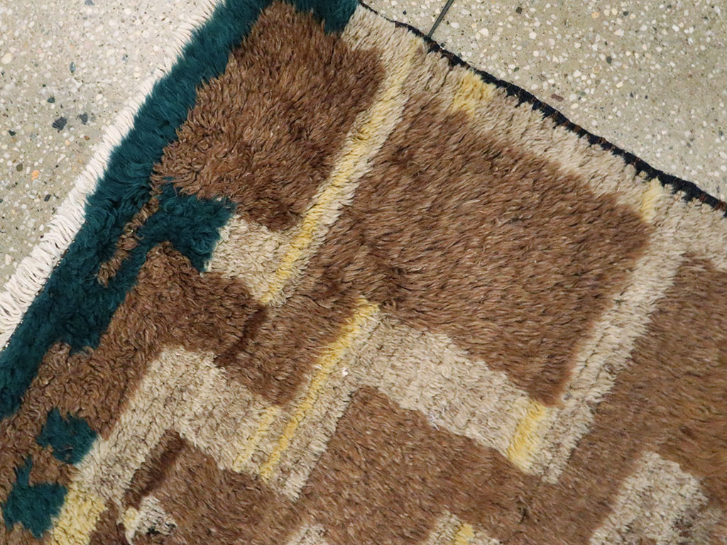 Vintage Turkish Tulu Rug, No.12541 - Gsblank