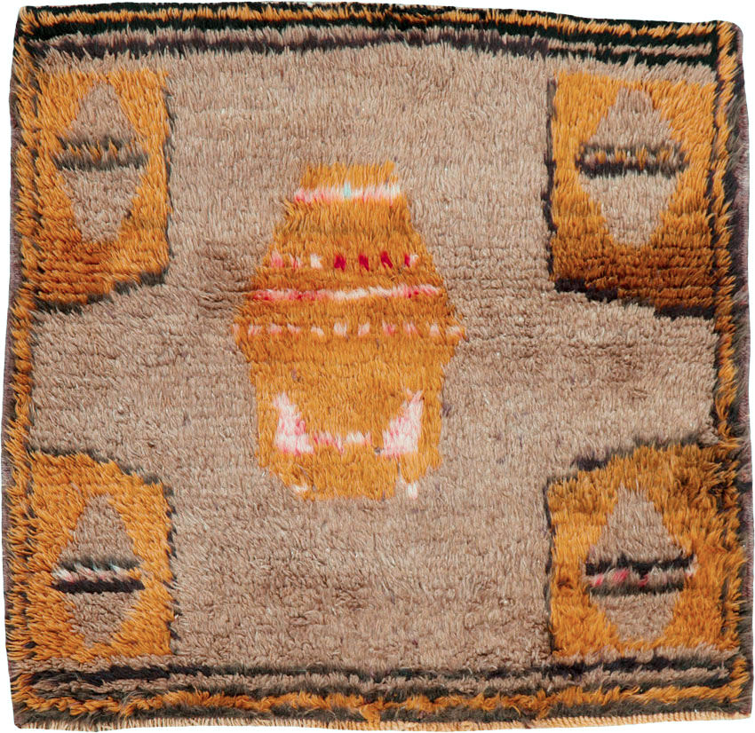 Vintage Turkish Konya Rug, No.12547 - Gsblank