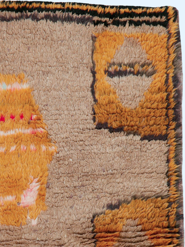 Vintage Turkish Konya Rug, No.12547 - Gsblank