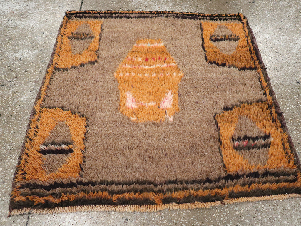 Vintage Turkish Konya Rug, No.12547 - Gsblank