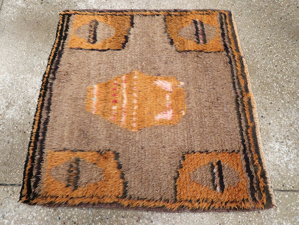Vintage Turkish Konya Rug, No.12547 - Gsblank