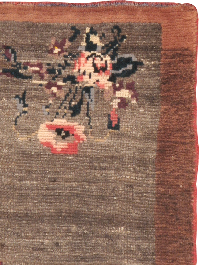 Vintage Turkish Anatolian Throw Rug, No.12553 - Gsblank