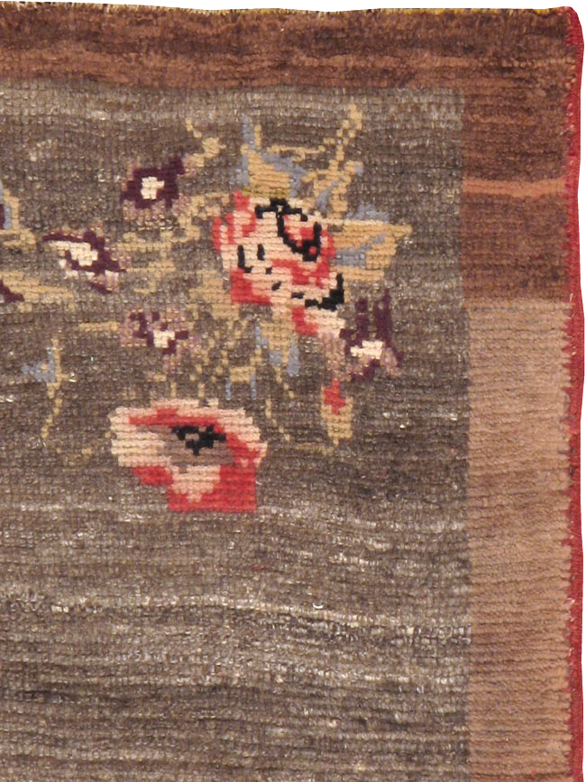 Vintage Turkish Anatolian Throw Rug, No.12553 - Gsblank