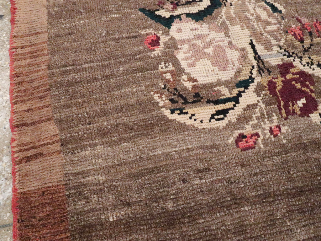 Vintage Turkish Anatolian Throw Rug, No.12553 - Gsblank