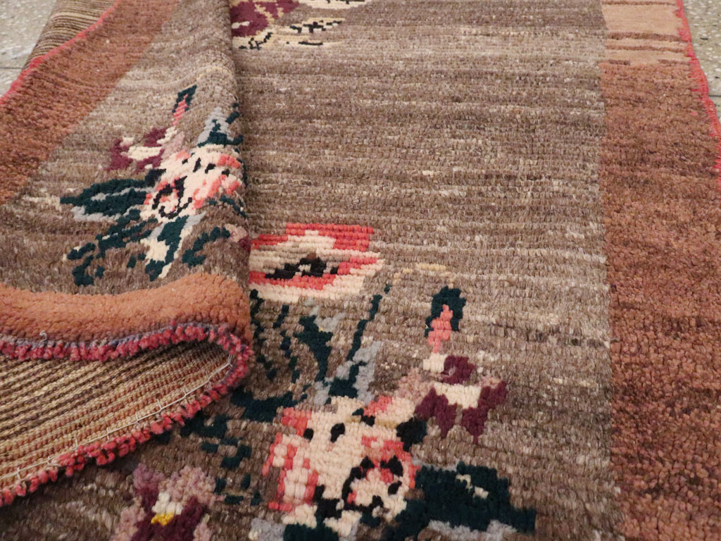 Vintage Turkish Anatolian Throw Rug, No.12553 - Gsblank