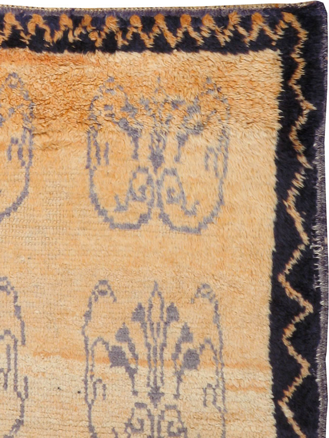 Vintage Turkish Konya Rug, No.12562 - Gsblank