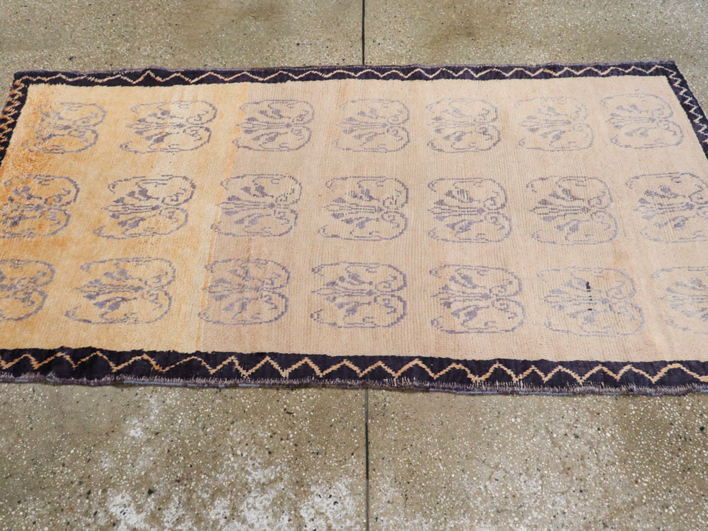 Vintage Turkish Konya Rug, No.12562 - Gsblank