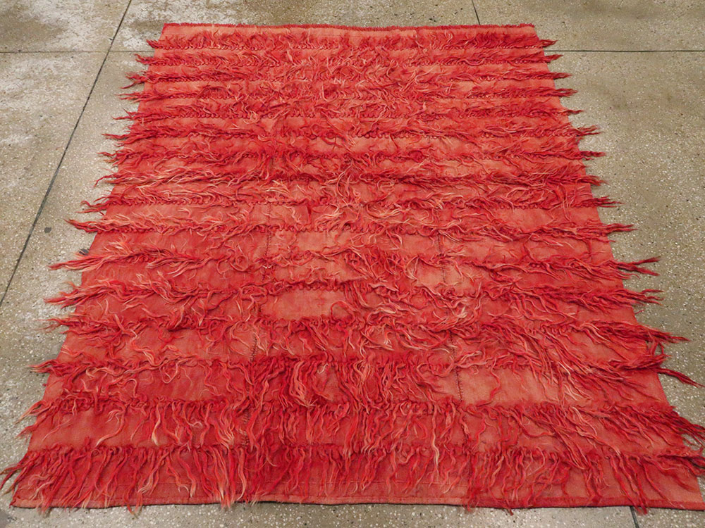 Vintage Turkish Tulu Rug, No.12567 - Gsblank