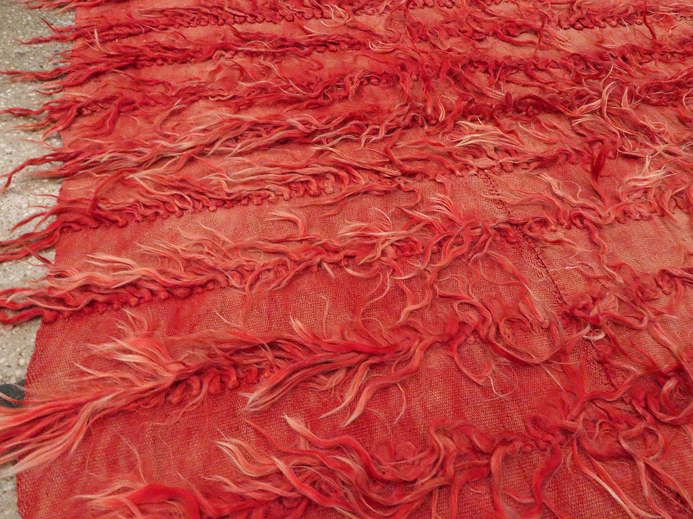 Vintage Turkish Tulu Rug, No.12567 - Gsblank