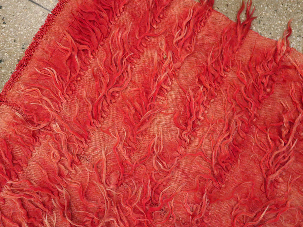 Vintage Turkish Tulu Rug, No.12567 - Gsblank