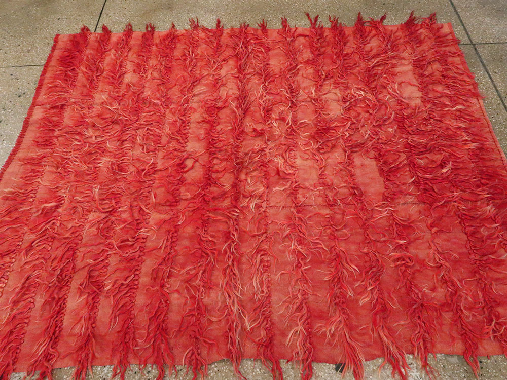 Vintage Turkish Tulu Rug, No.12567 - Gsblank