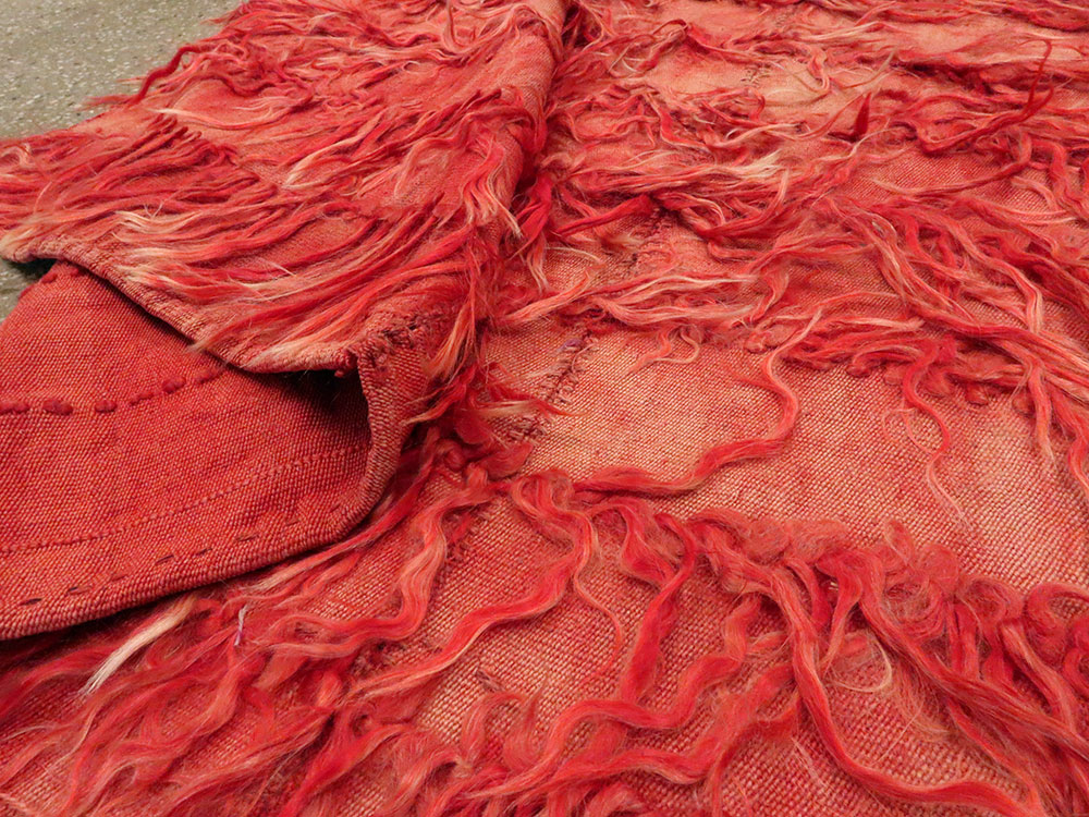 Vintage Turkish Tulu Rug, No.12567 - Gsblank