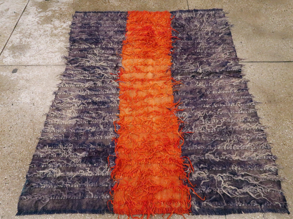 Vintage Turkish Tulu Rug, No.12585 - Gsblank