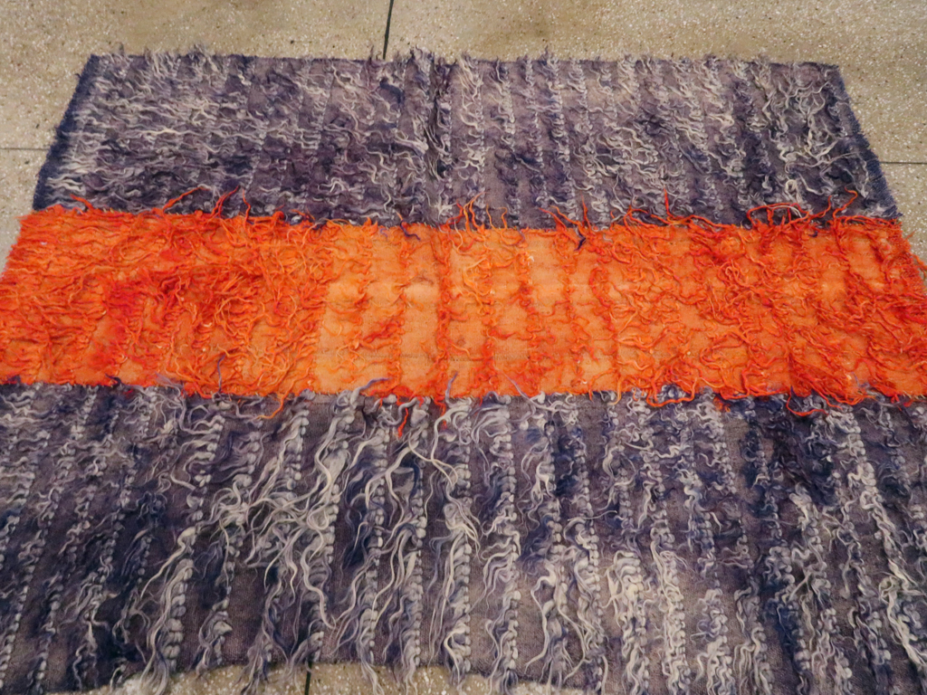 Vintage Turkish Tulu Rug, No.12585 - Gsblank