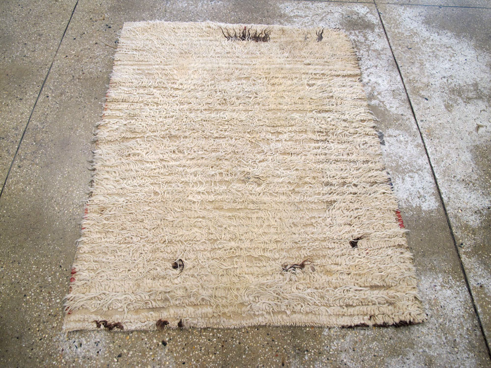 Vintage Turkish Tulu Rug, No.12587 - Gsblank