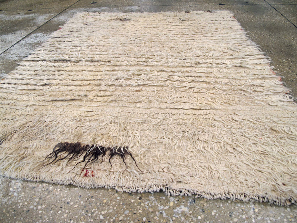 Vintage Turkish Tulu Rug, No.12587 - Gsblank