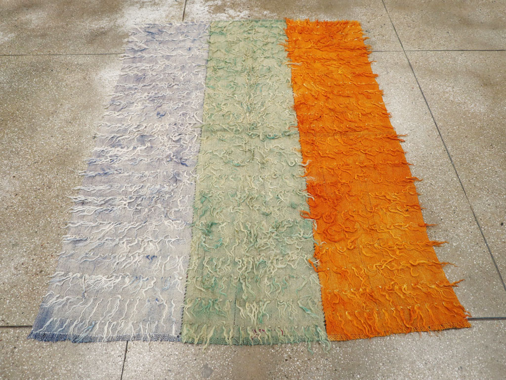 Vintage Turkish Tulu Rug, No.12591 - Gsblank