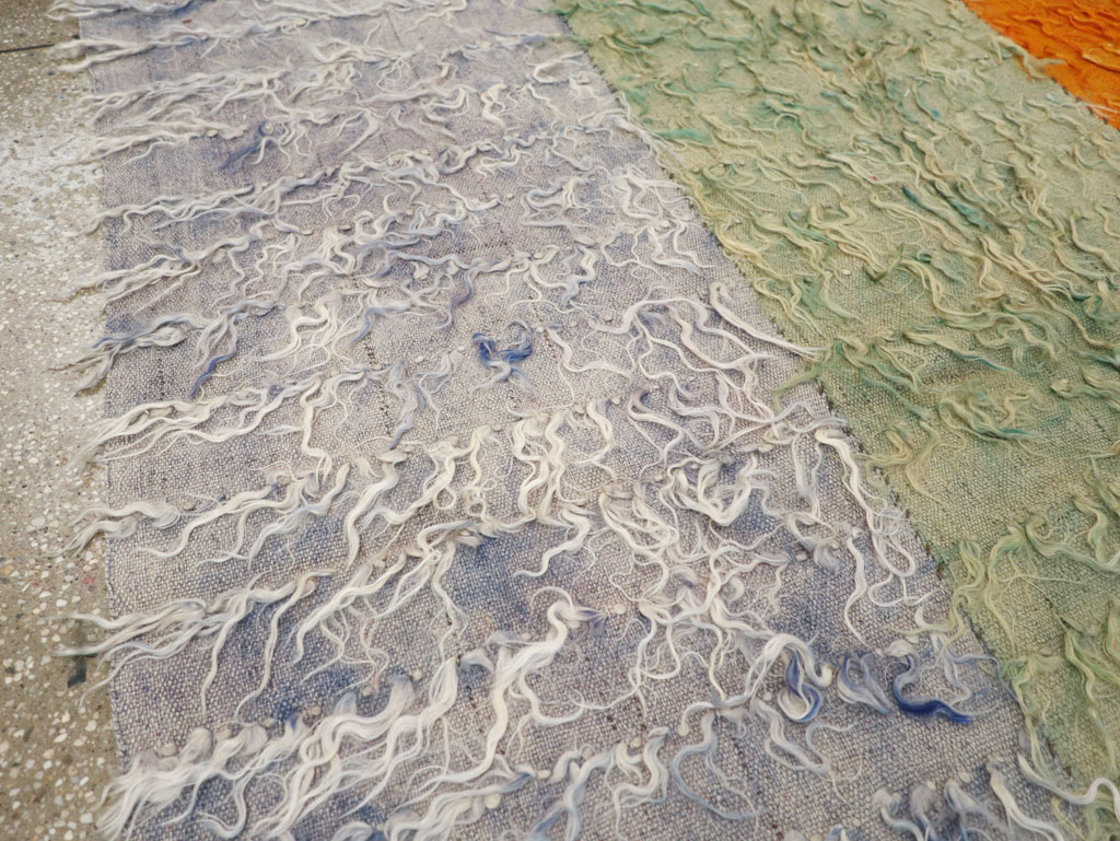 Vintage Turkish Tulu Rug, No.12591 - Gsblank