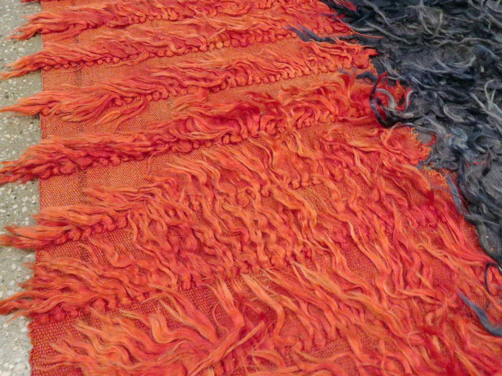 Vintage Turkish Tulu Rug, No.12593 - Gsblank