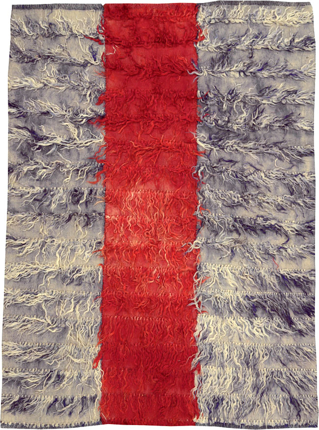 Vintage Turkish Tulu Rug, No.12594 - Gsblank