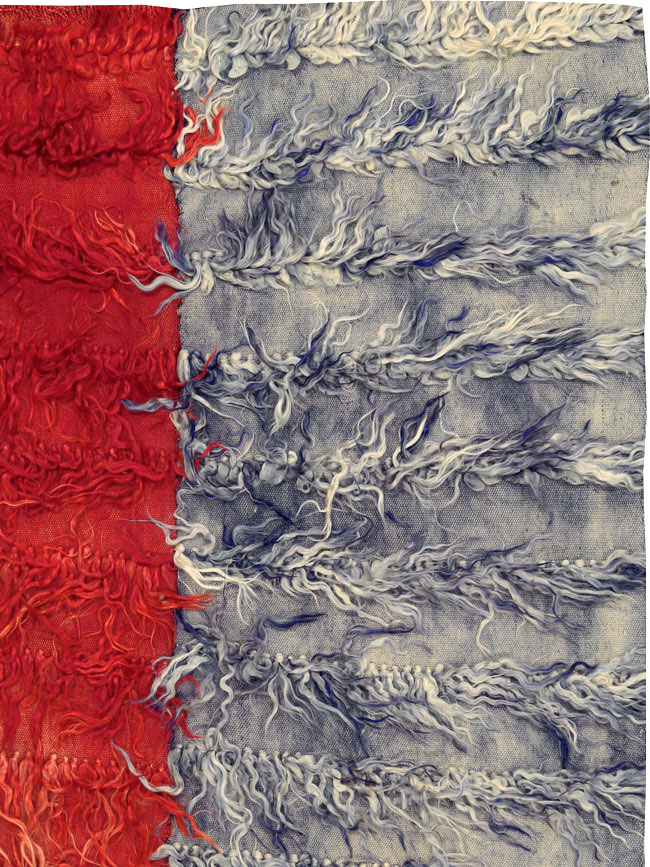 Vintage Turkish Tulu Rug, No.12594 - Gsblank