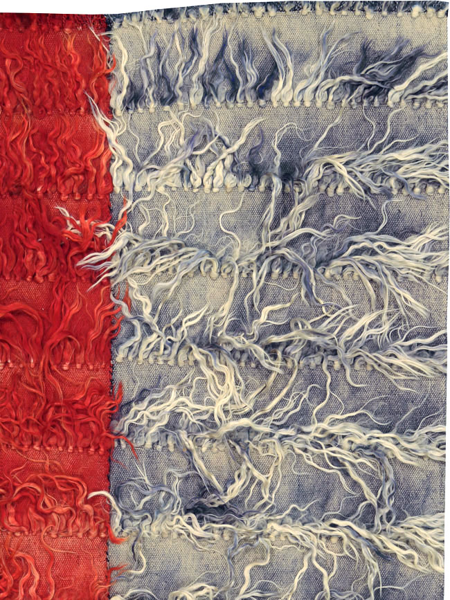 Vintage Turkish Tulu Rug, No.12594 - Gsblank