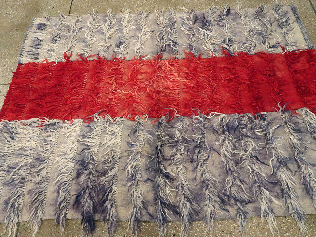 Vintage Turkish Tulu Rug, No.12594 - Gsblank