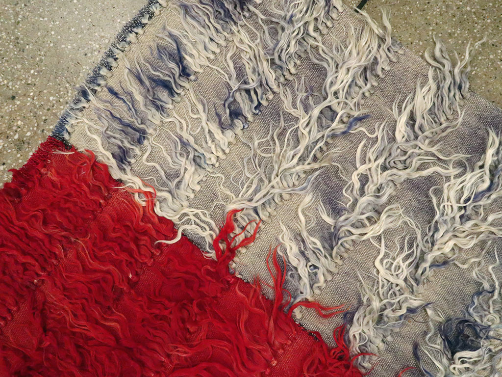 Vintage Turkish Tulu Rug, No.12594 - Gsblank