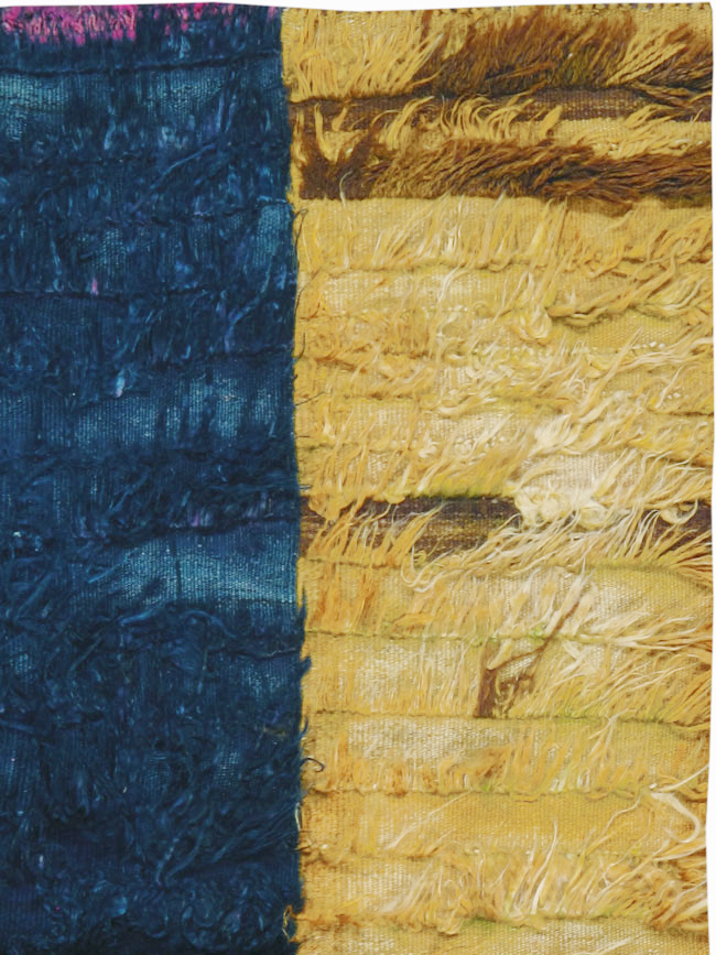 Vintage Turkish Tulu Rug, No.12595 - Gsblank