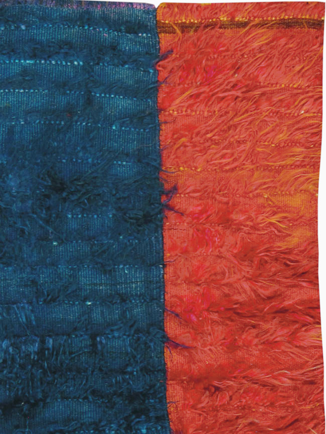 Vintage Turkish Tulu Rug, No.12595 - Gsblank