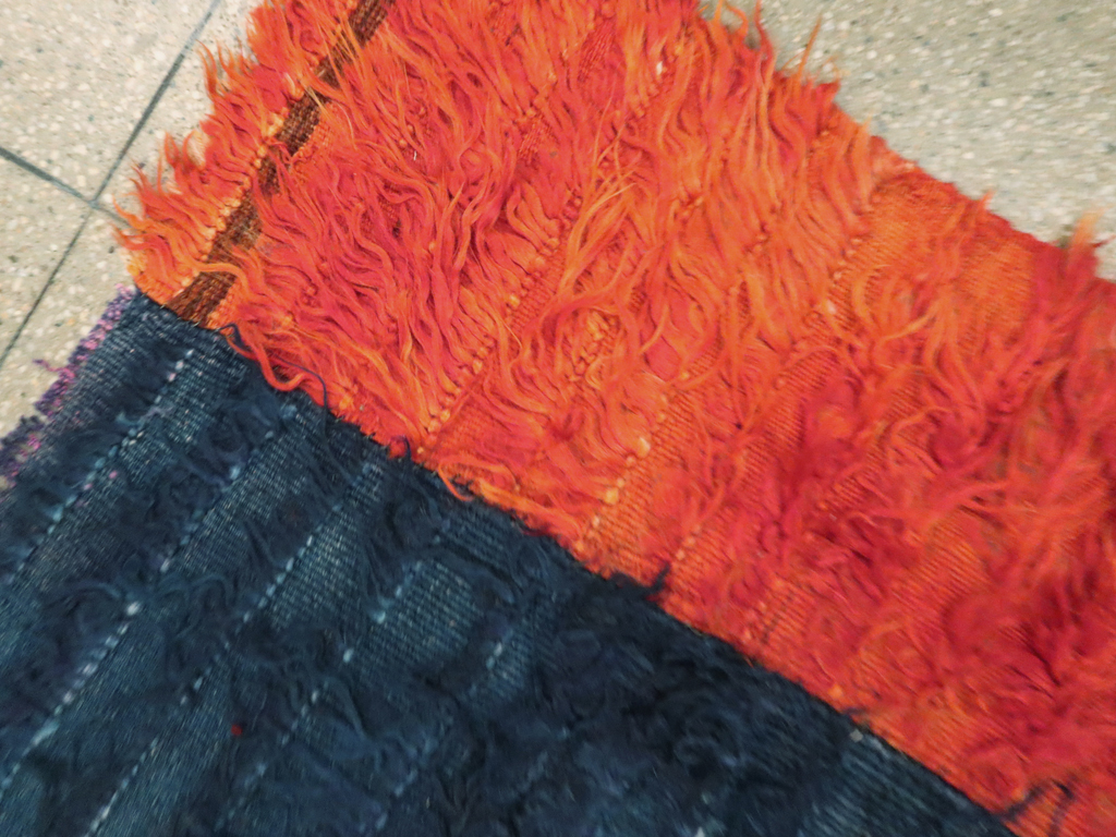 Vintage Turkish Tulu Rug, No.12595 - Gsblank