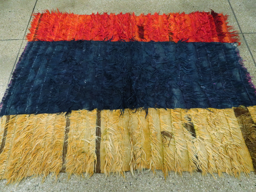 Vintage Turkish Tulu Rug, No.12595 - Gsblank