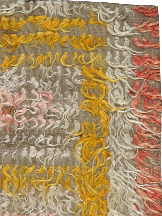 Vintage Turkish Tulu Rug, No.12604 - Gsblank