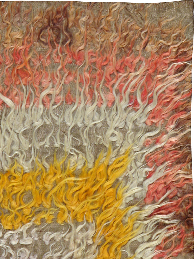 Vintage Turkish Tulu Rug, No.12604 - Gsblank