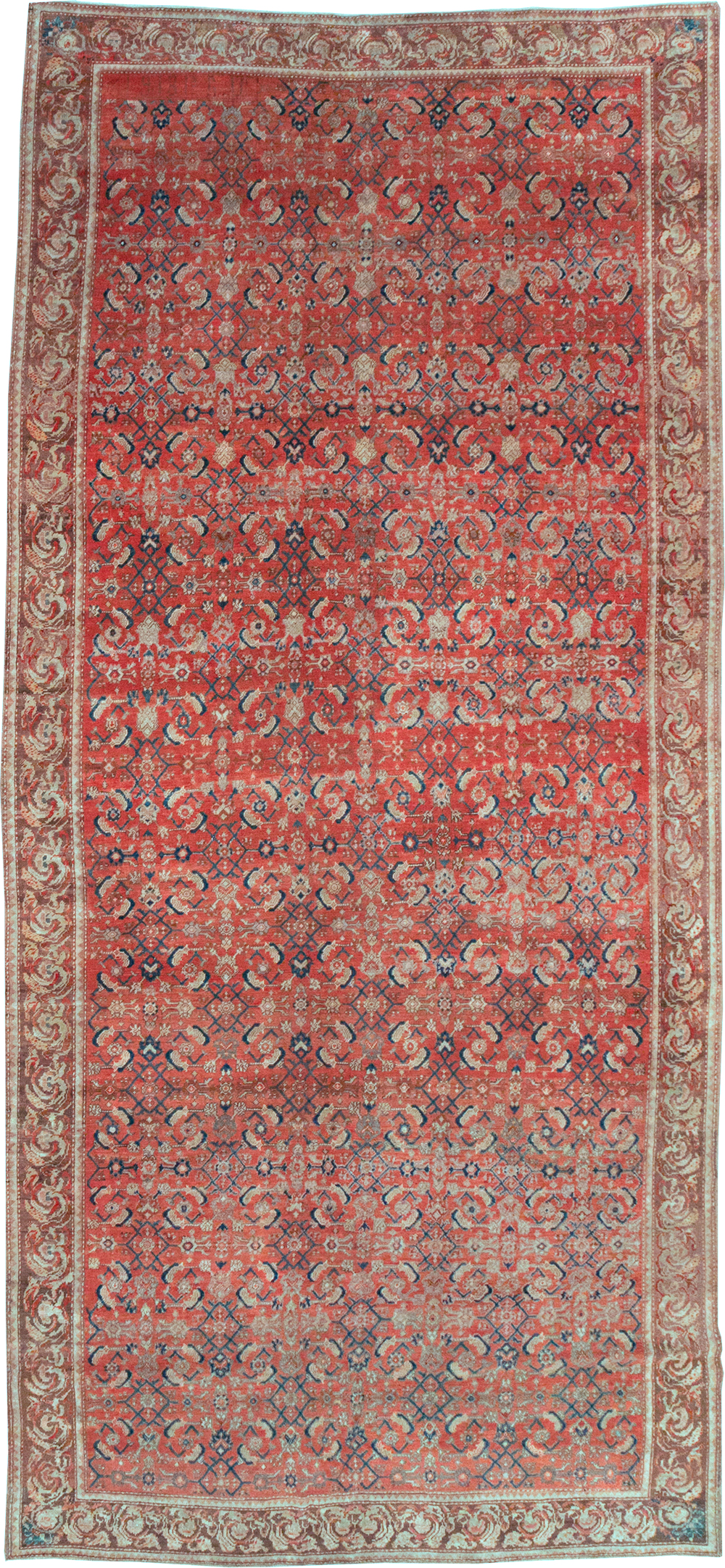 Antique Caucasian Karabagh Gallery Carpet, No.12609 - Gsblank