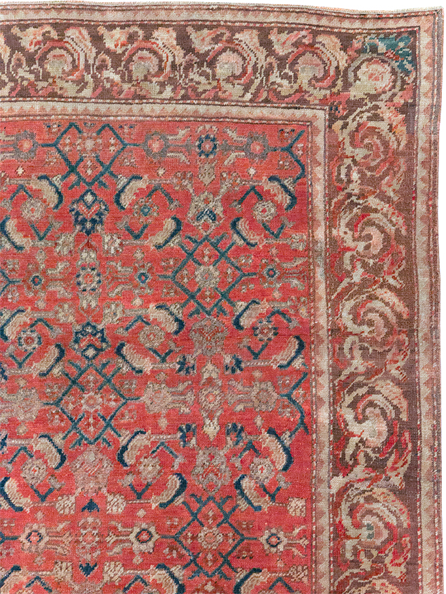 Antique Caucasian Karabagh Gallery Carpet, No.12609 - Gsblank