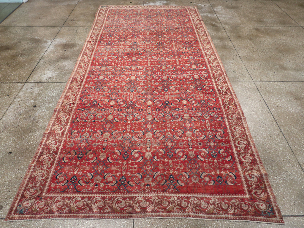 Antique Caucasian Karabagh Gallery Carpet, No.12609 - Gsblank