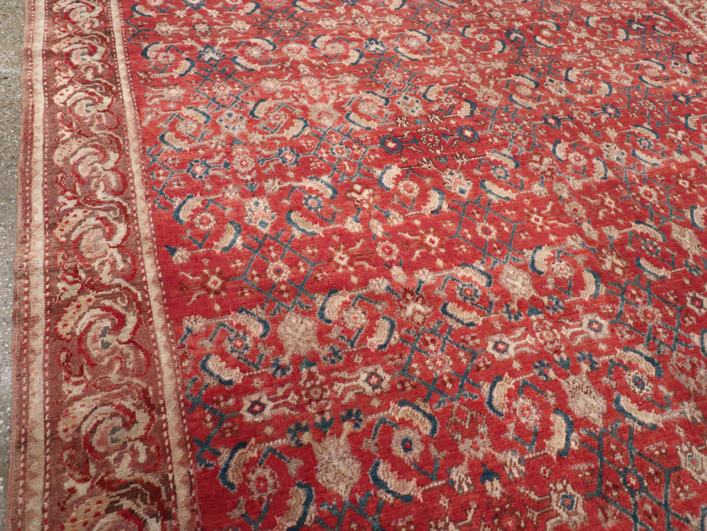 Antique Caucasian Karabagh Gallery Carpet, No.12609 - Gsblank