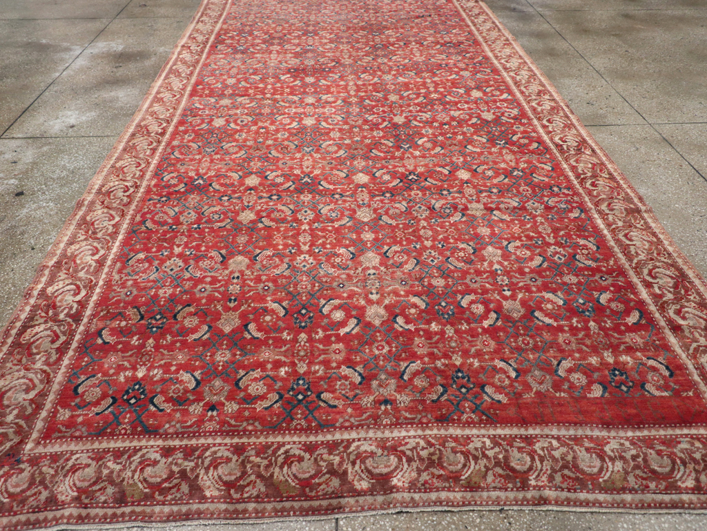 Antique Caucasian Karabagh Gallery Carpet, No.12609 - Gsblank