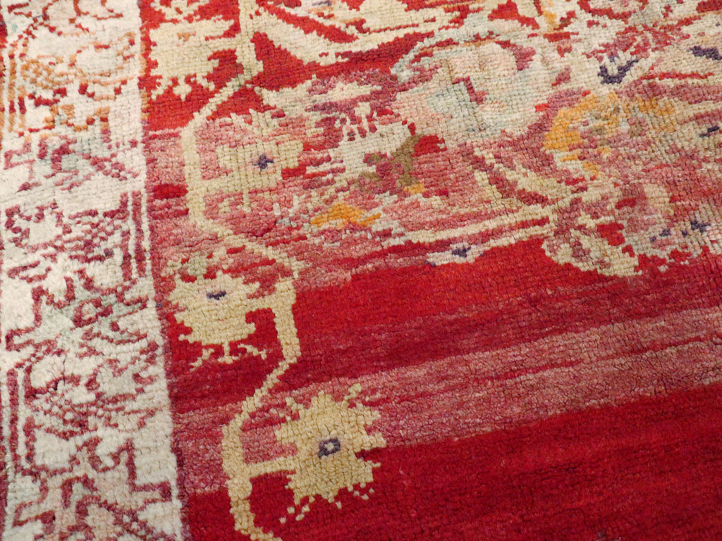 Antique Turkish Oushak Rug, No.12617 - Gsblank