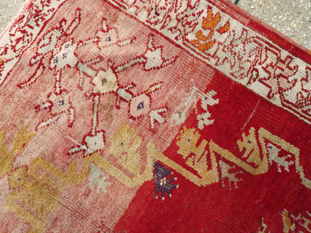 Antique Turkish Oushak Rug, No.12617 - Gsblank